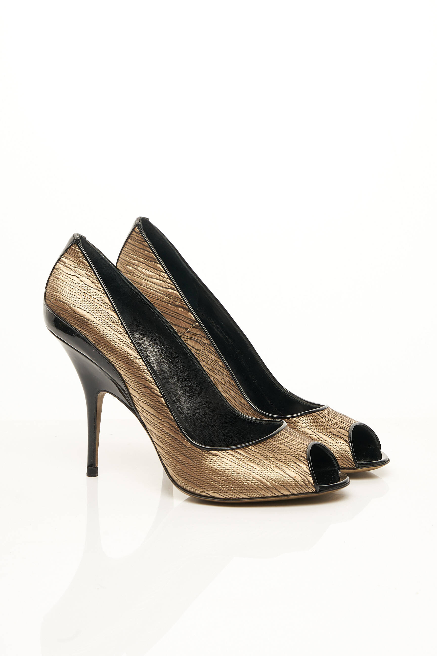 Donna Karan Escarpins Femme couleur jaune