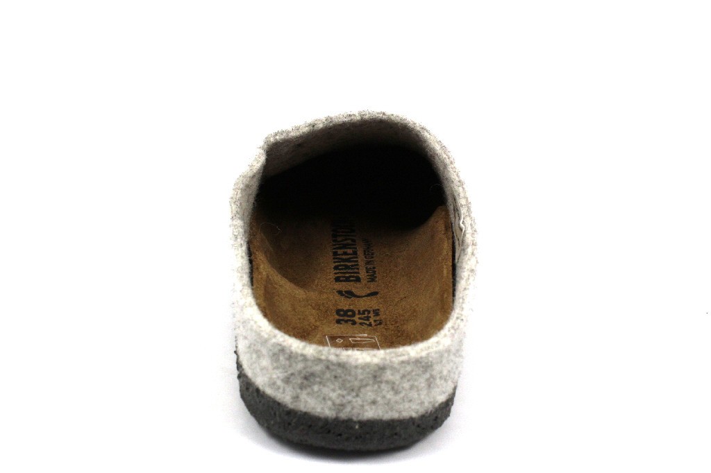 BIRKENSTOCK Hausschuhe grau