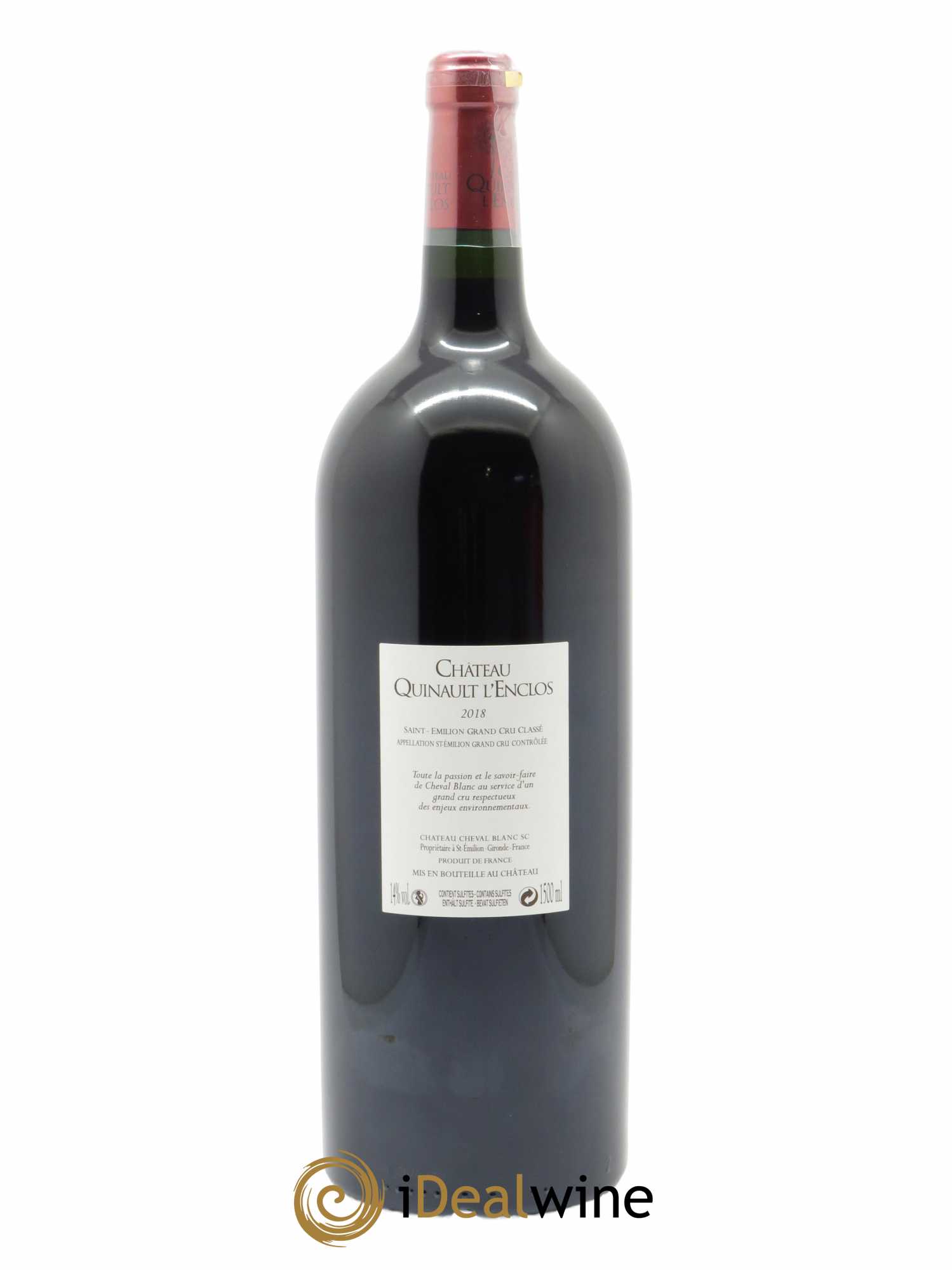Château Quinault L'Enclos  2018 - Lot de 1 Magnum
