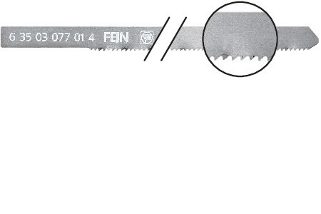 Fein Zubehör 63503077014 HSS-Sägeblatt 120 mm für Metall und Sandwichmaterialien