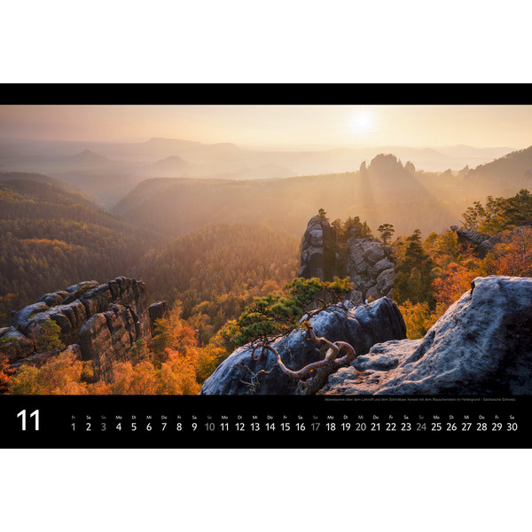 SÄCHSISCHE SCHWEIZ 2024 - Kalender