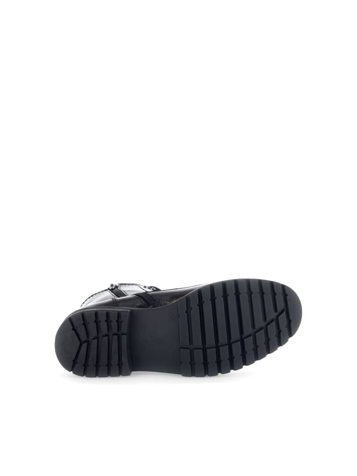 Gabor Comfort Schnürstiefeletten in schwarz günstig kaufen