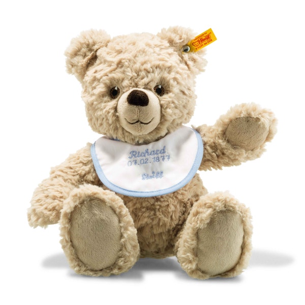 Teddybär zur Geburt, 30 cm, beige