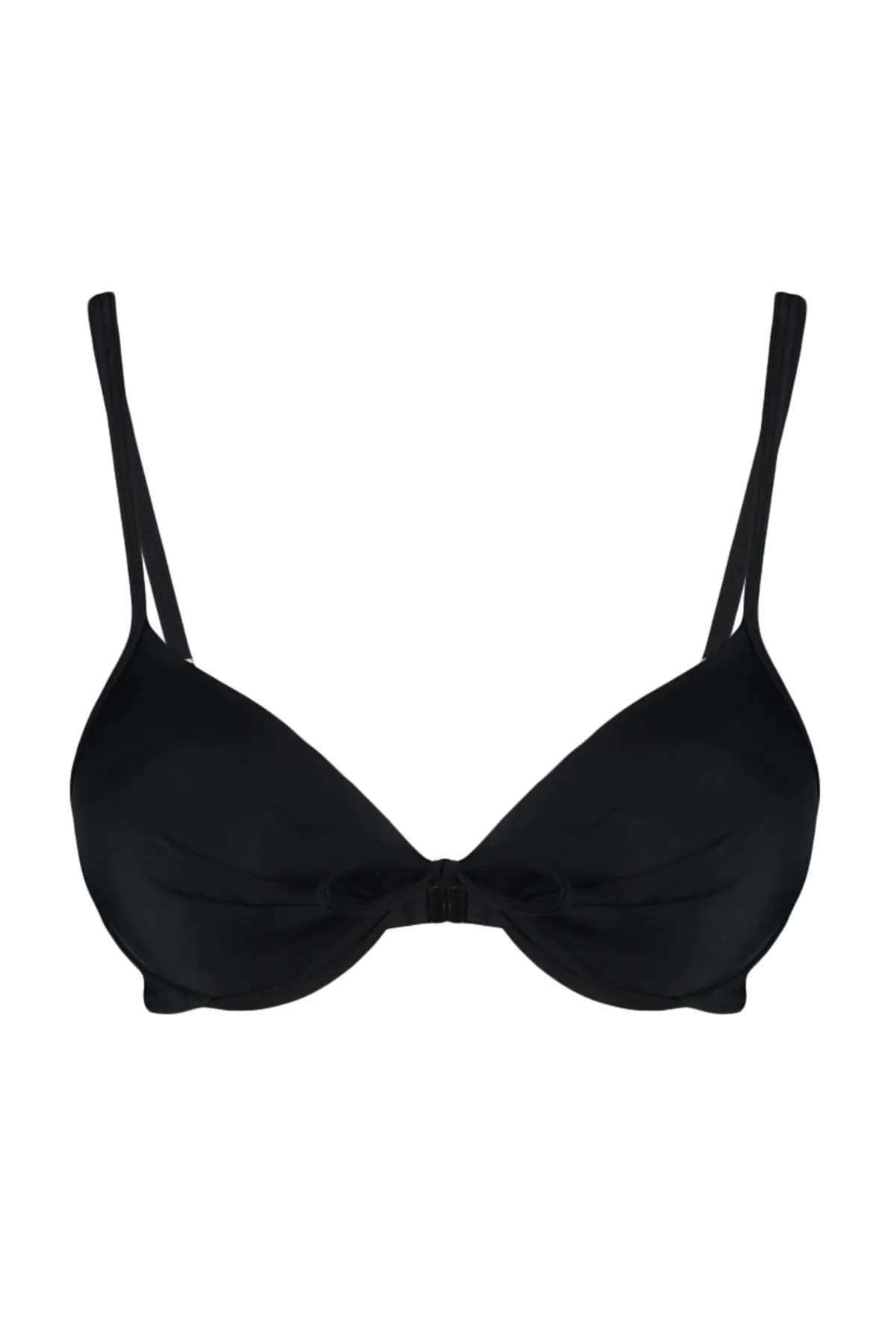 Trendyol Collection  Schwarzes Balconet-Push-Up-Bikinioberteil TBESS20BU0237