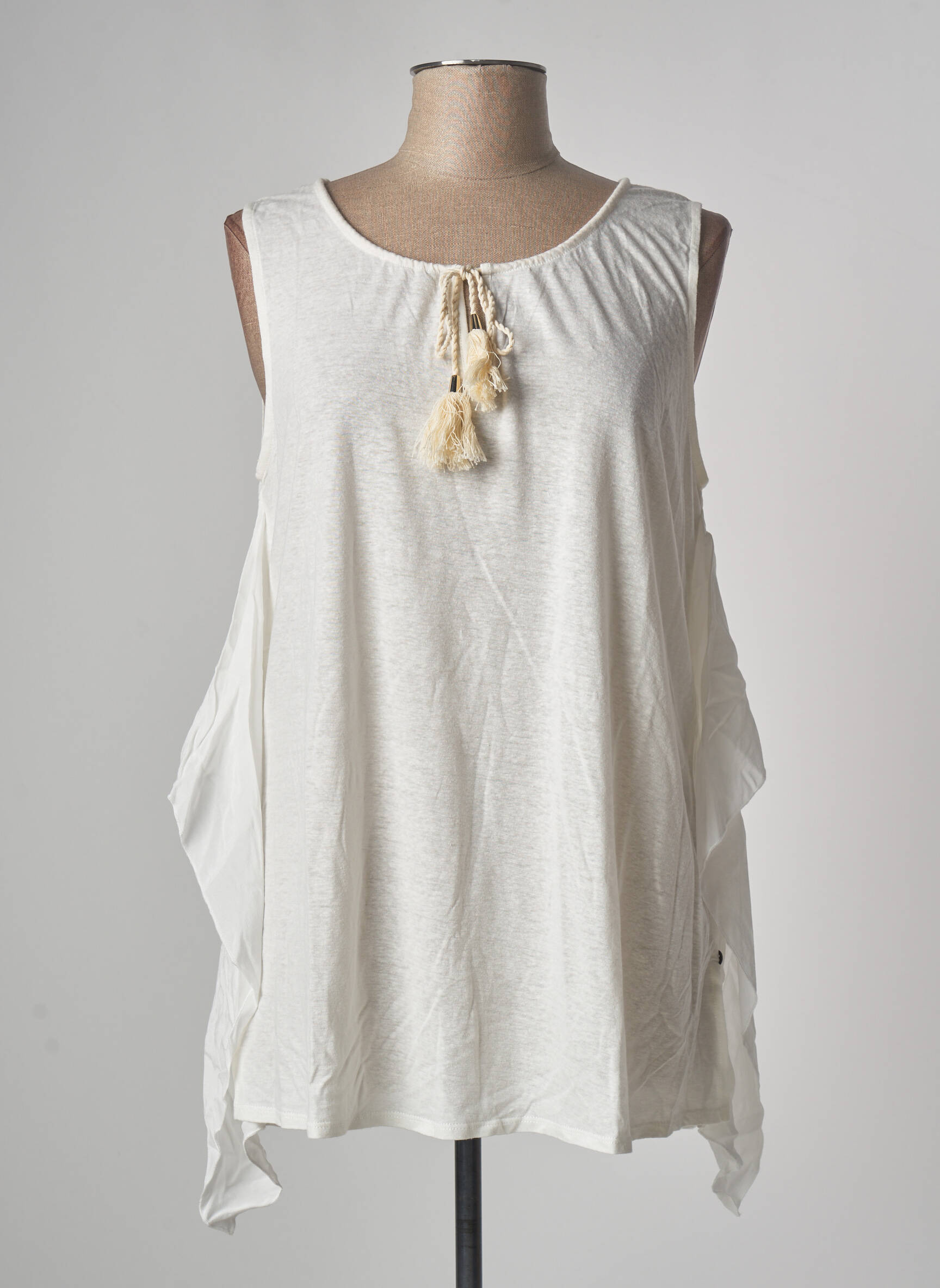Pennyblack Tuniquesansmanche Femme couleur blanc