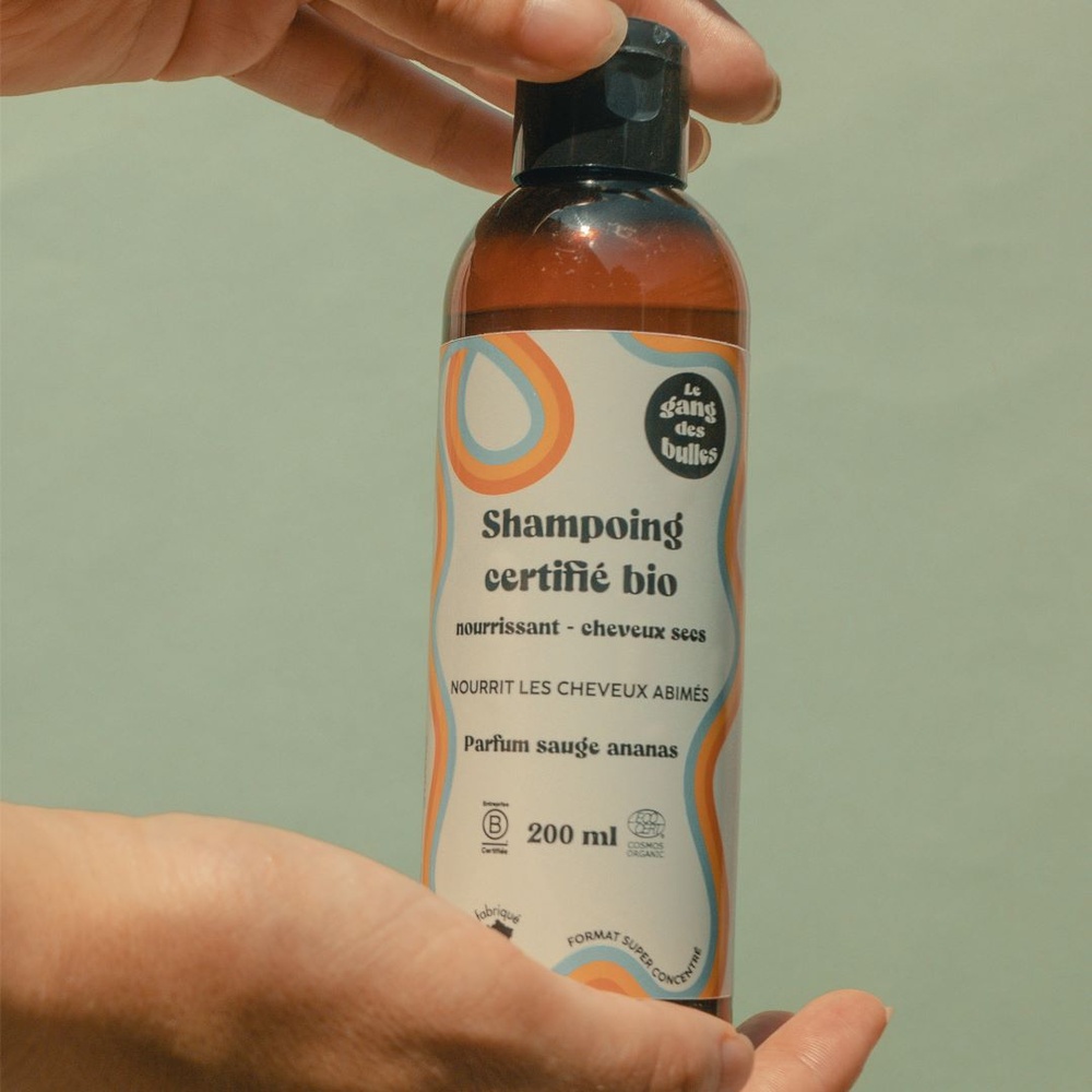 le gang des bulles Shampoing bio cheveux secs Shampoing