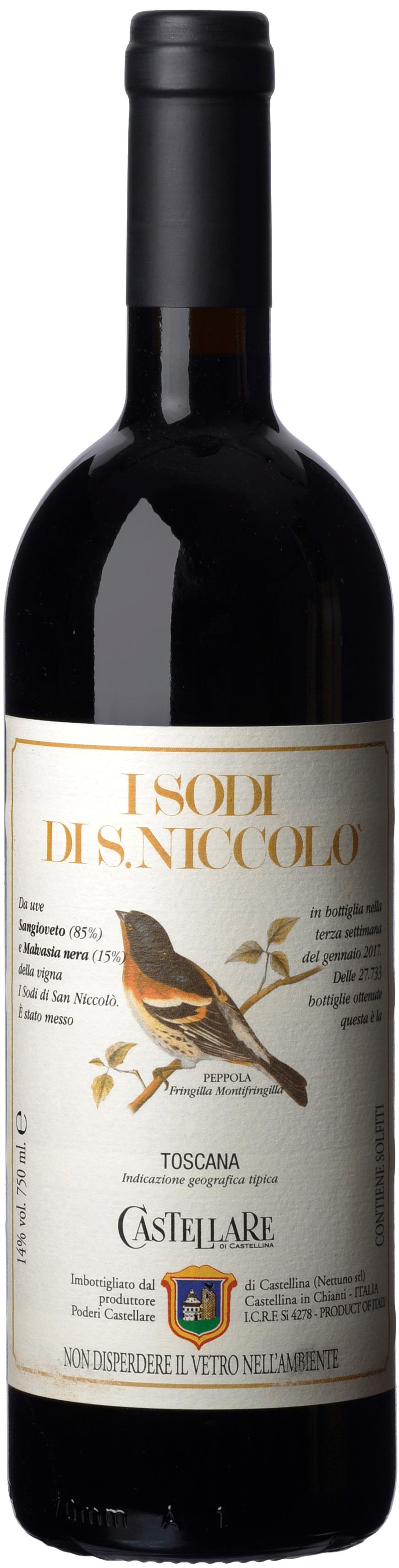 2017 Toscana I Sodi di San Niccolo
