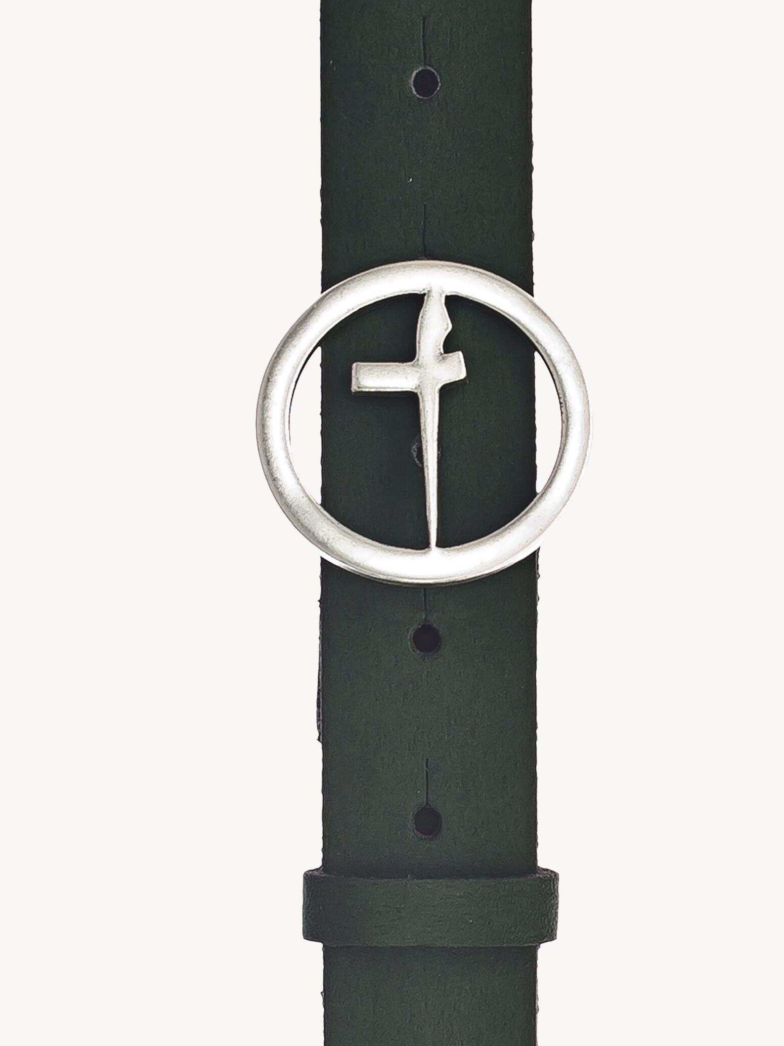 Ceinture en cuir - vert
