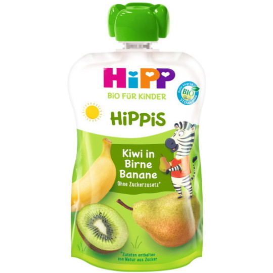 Hipp Bio Hippis Kiwi in Birne-Banane 100G