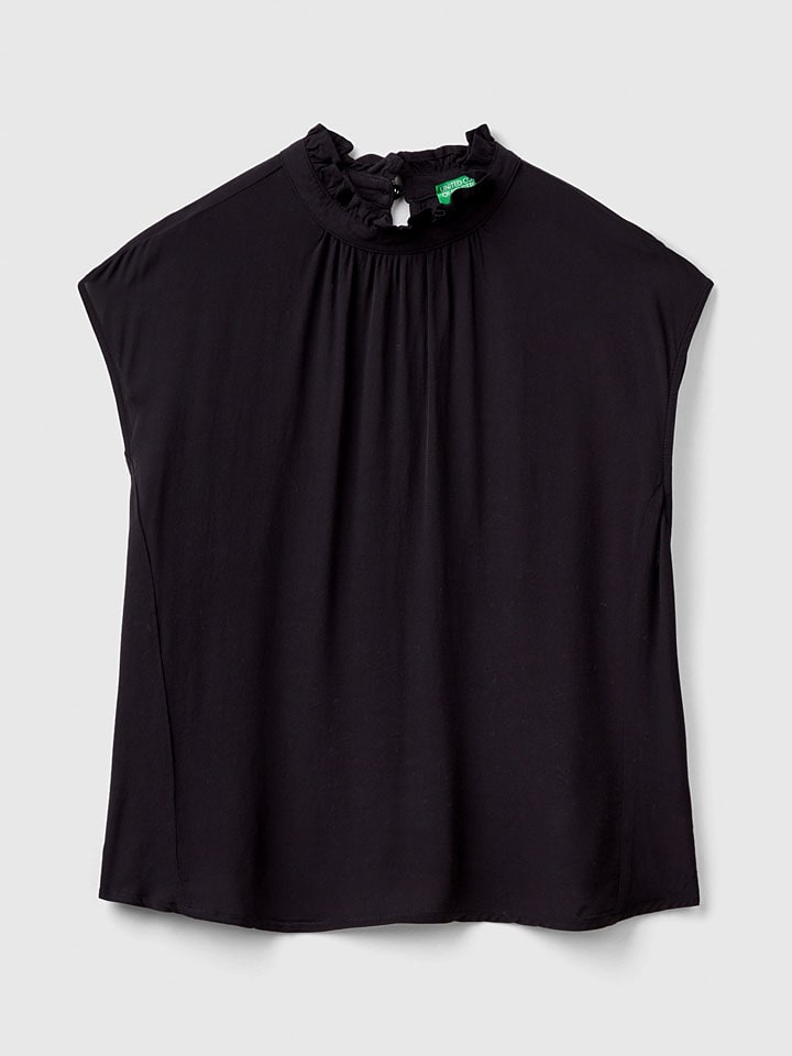 Benetton Bluse in Schwarz günstig kaufen