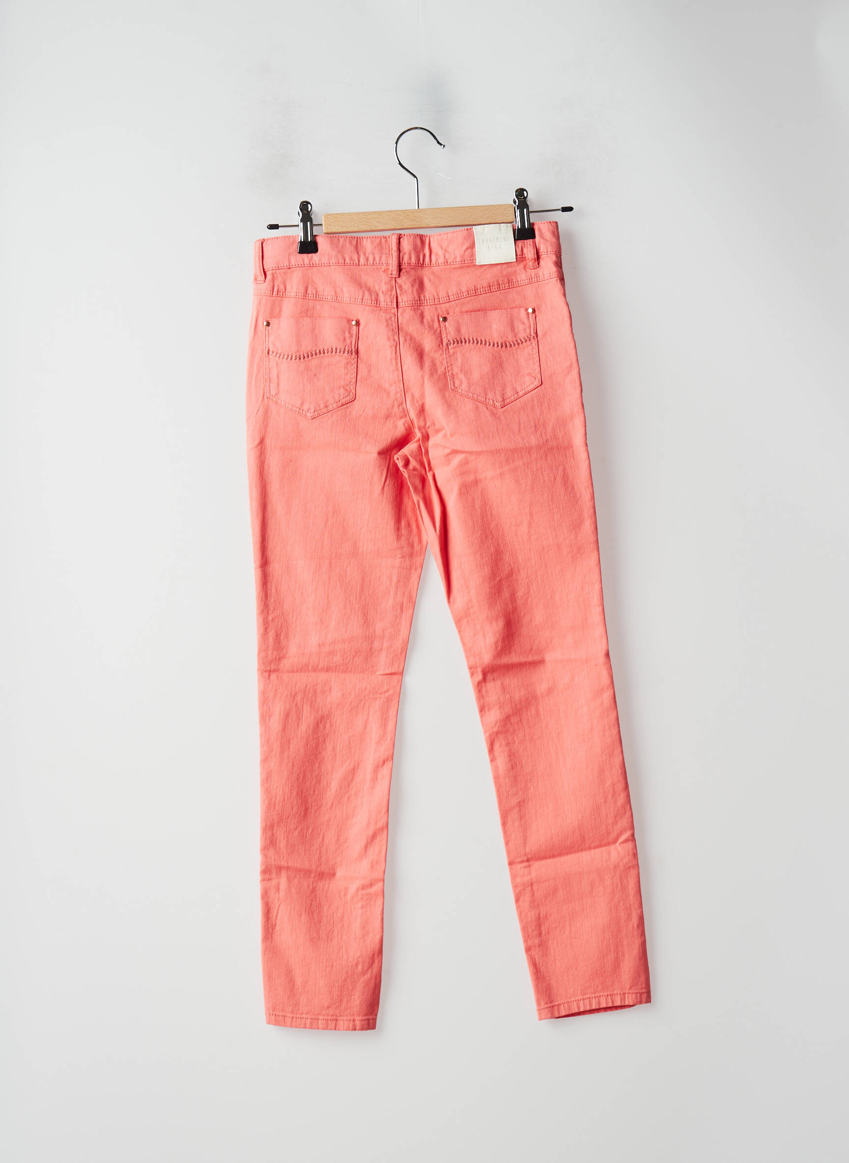Carrement Beau Pantalons Droits Fille couleur rose