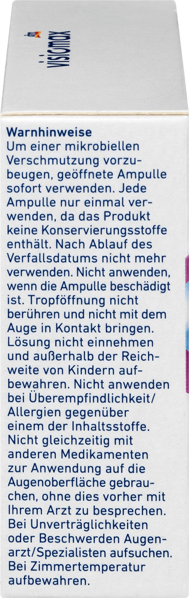 Augentropfen mit 0,2% Hyaluron, ohne Konservierungsmittel, 15 St