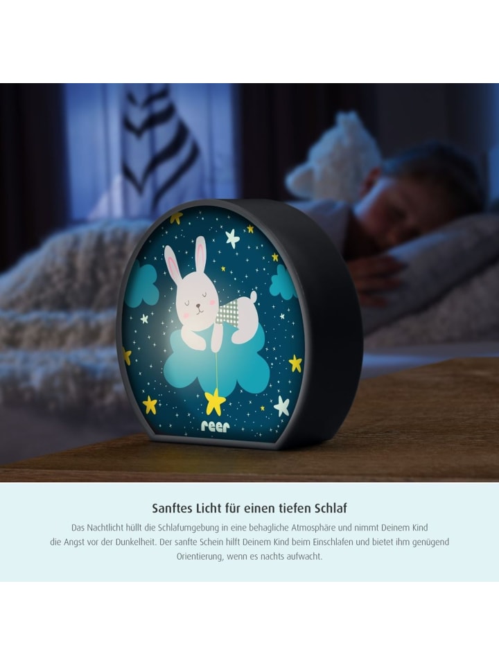 Reer MyBabyLight Beruhigungslicht Hase in Blau ab 0 Monate günstig kaufen onesize