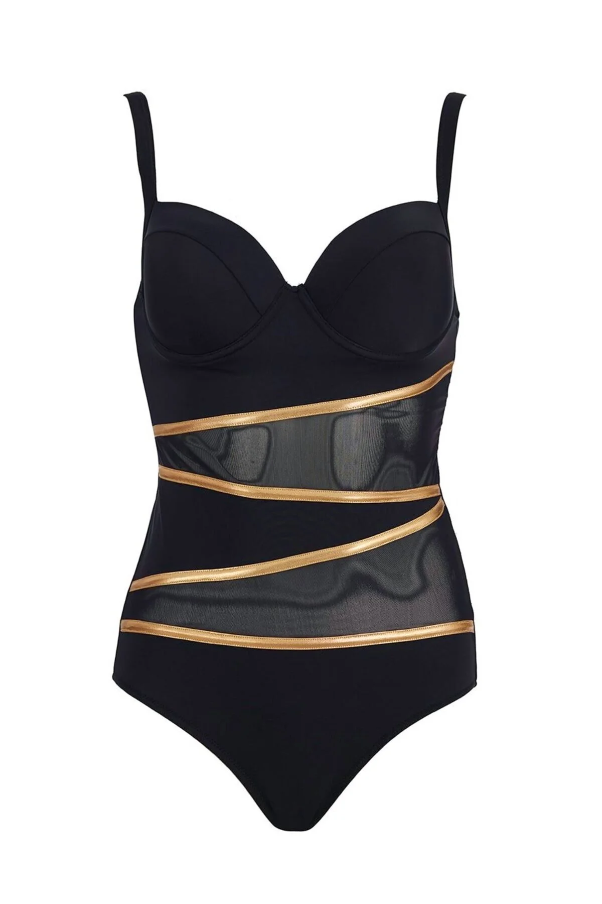 SAILOR moda  Badeanzug - Schwarz - Bunt
