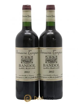 Bandol Domaine Tempier Famille Peyraud  2012 - Lot de 2 Bouteilles