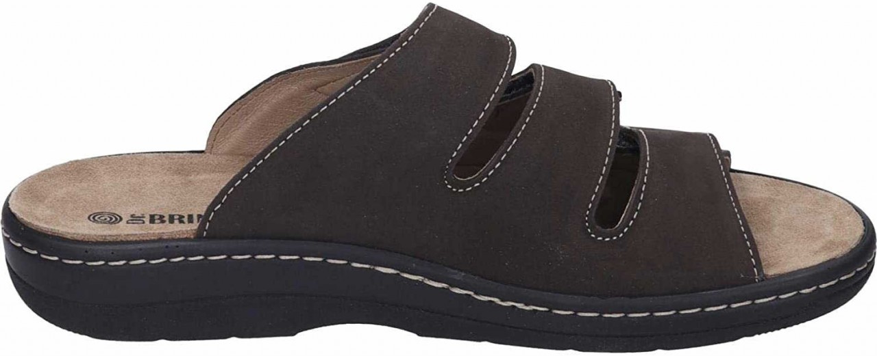 DR. BRINKMANN Clogs braun H.-Pantolette