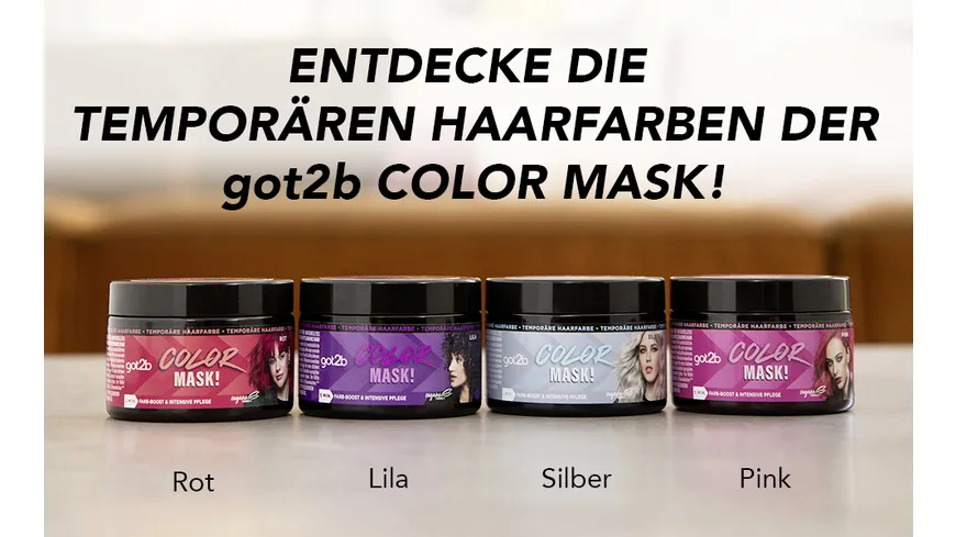 GOT2B Color Mask! 5 Min. Farb-Boost 150 ml lila - lila