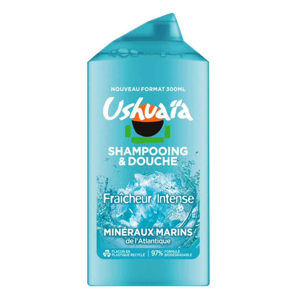 ushuaïa Ushuaïa Shampooing Douche Minéraux Marins 300ml Shampooing Douche Minéraux Marins