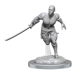 Magic the Gathering Miniatur unbemalt Kaito Shizuki & The Wanderer (2)