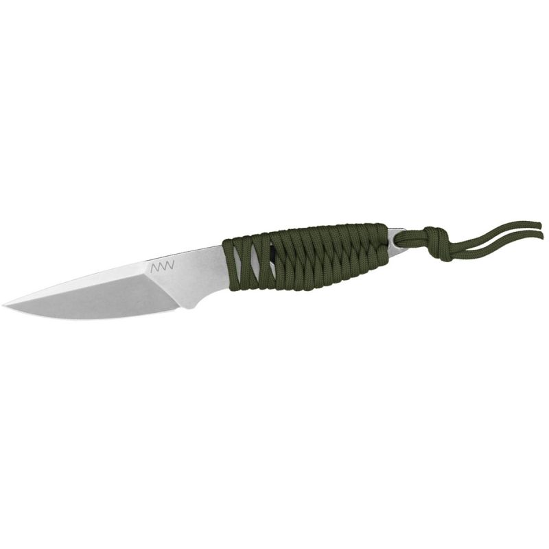 ANV Knives P100 Stonewash Olive Paracord ANVP100-004