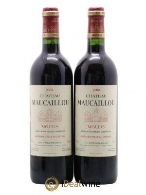 Château Maucaillou  2000 - Lot de 2 Bouteilles