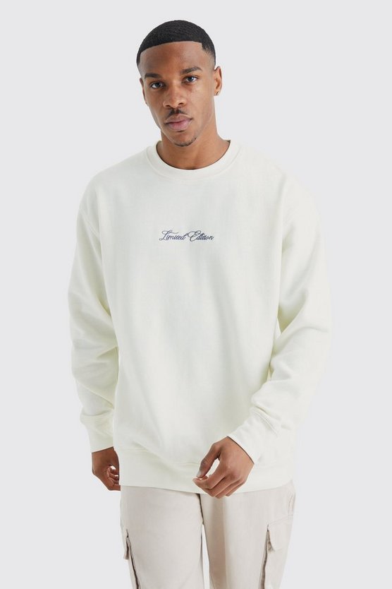Oversize Sweatshirt mit Limited-Print