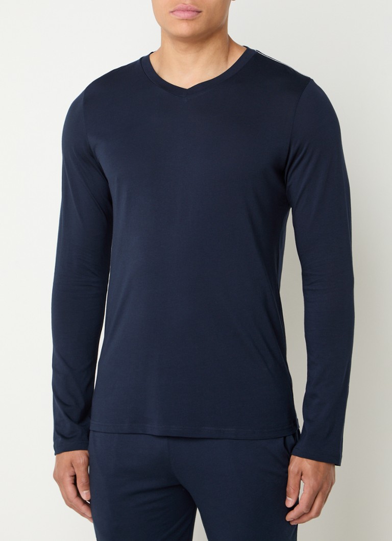 Top de pijama Schiesser cu decolteu în V