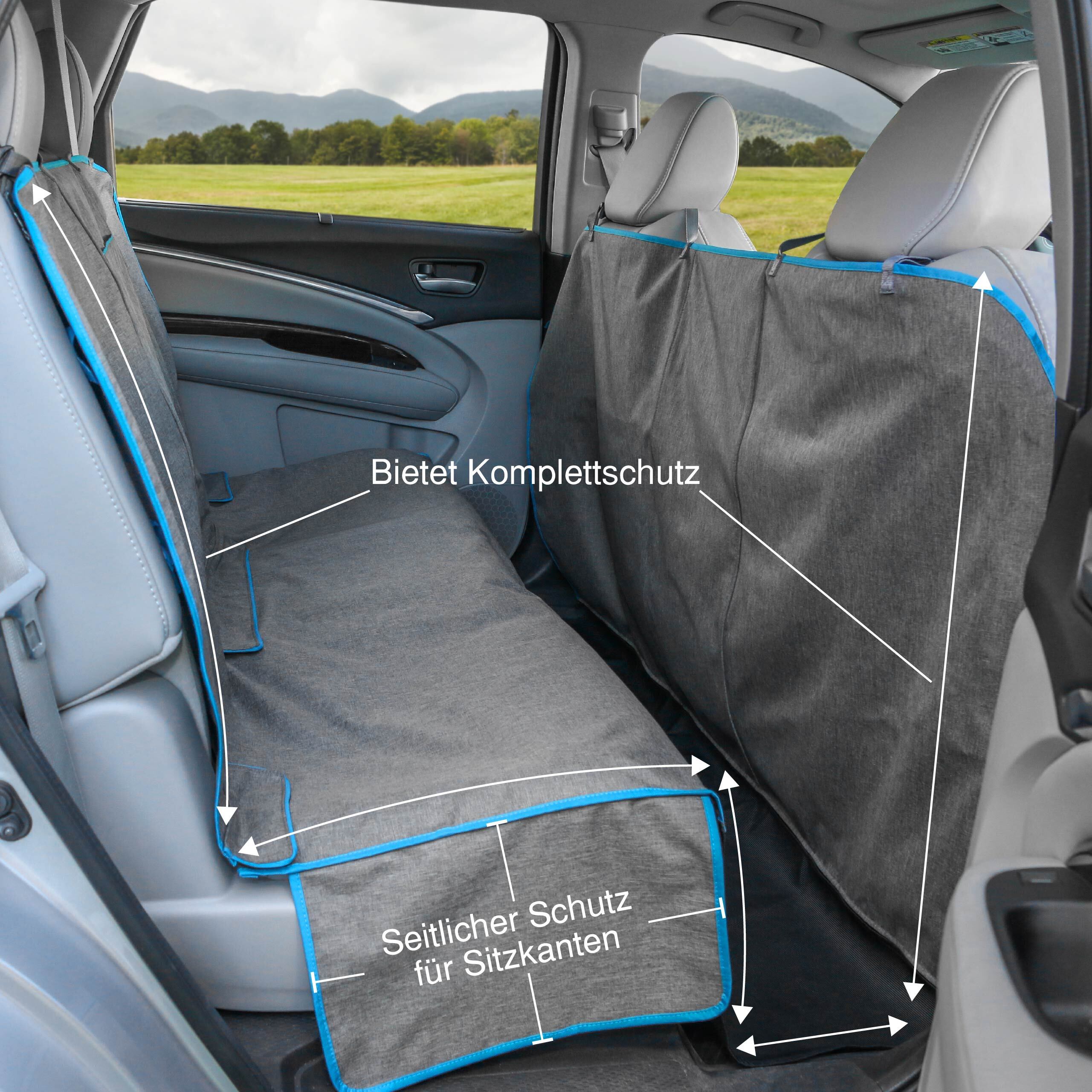 Kurgo Autozubehör Kurgo Coast to Coast Auto-Hängematte für Hunde, Grau