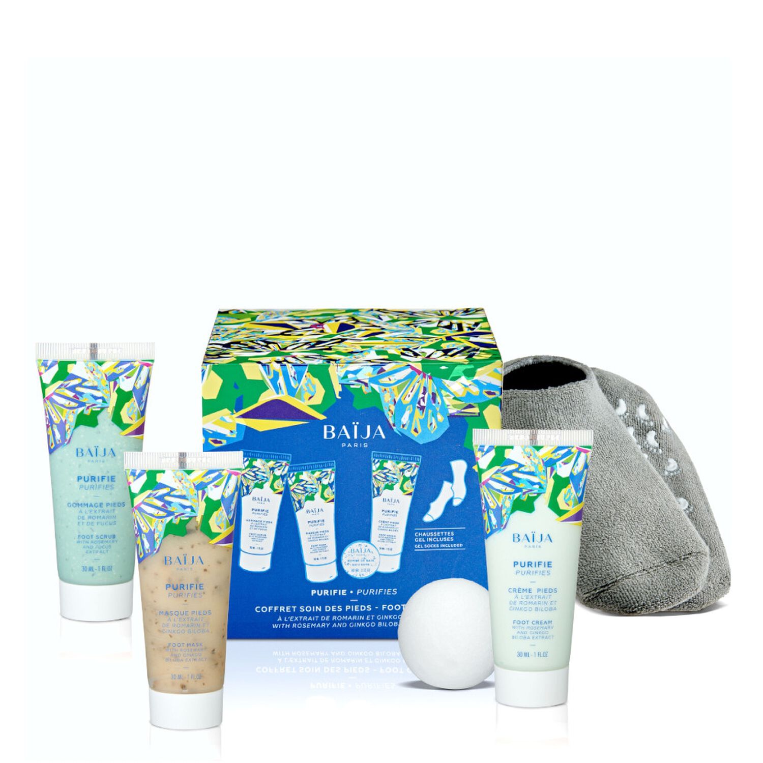 baïja Purifie Kit Pieds - 4 Produits + Chaussettes