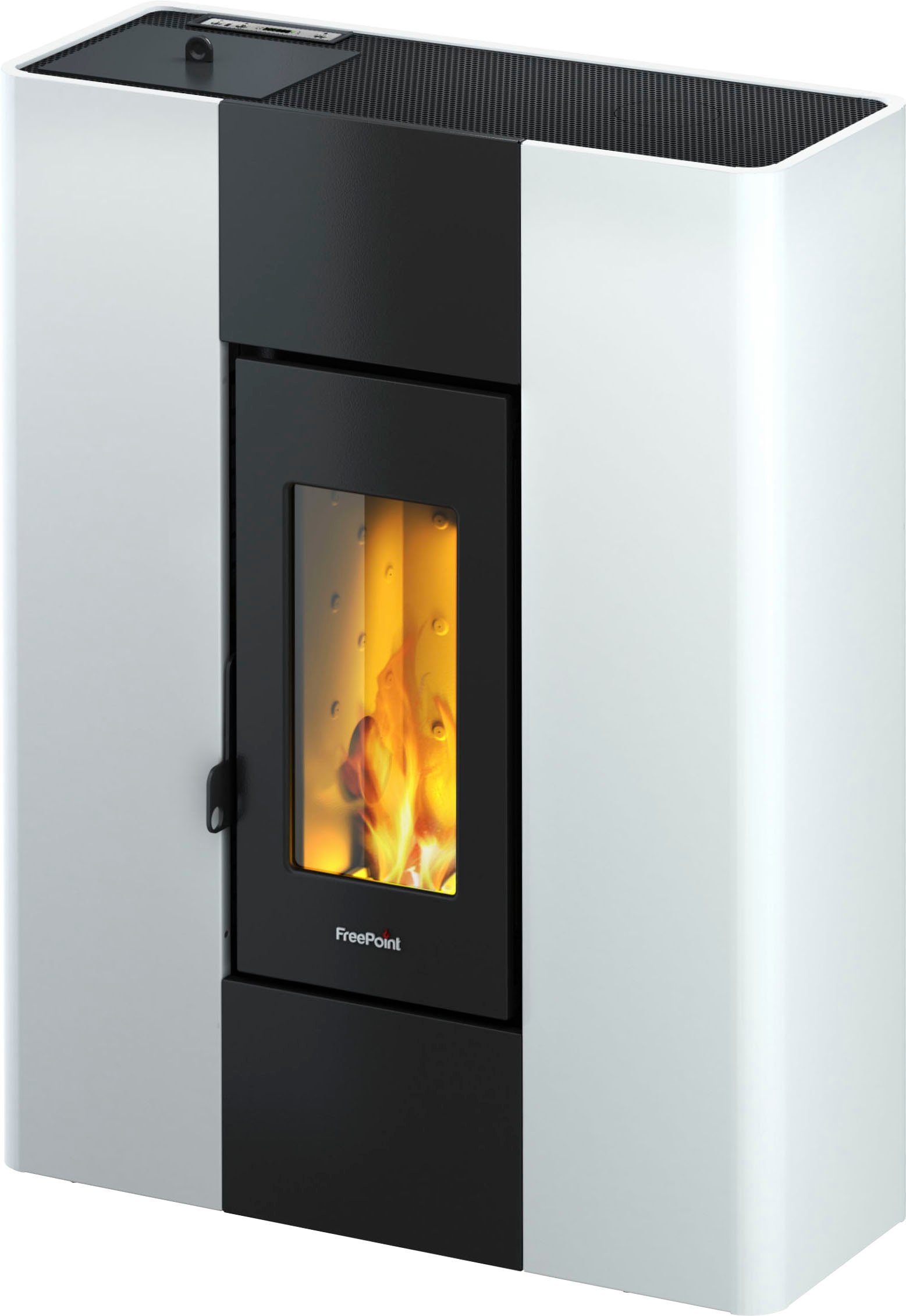 Freepoint Pelletofen Roxy Stand, 7 kW, Zeitbrand