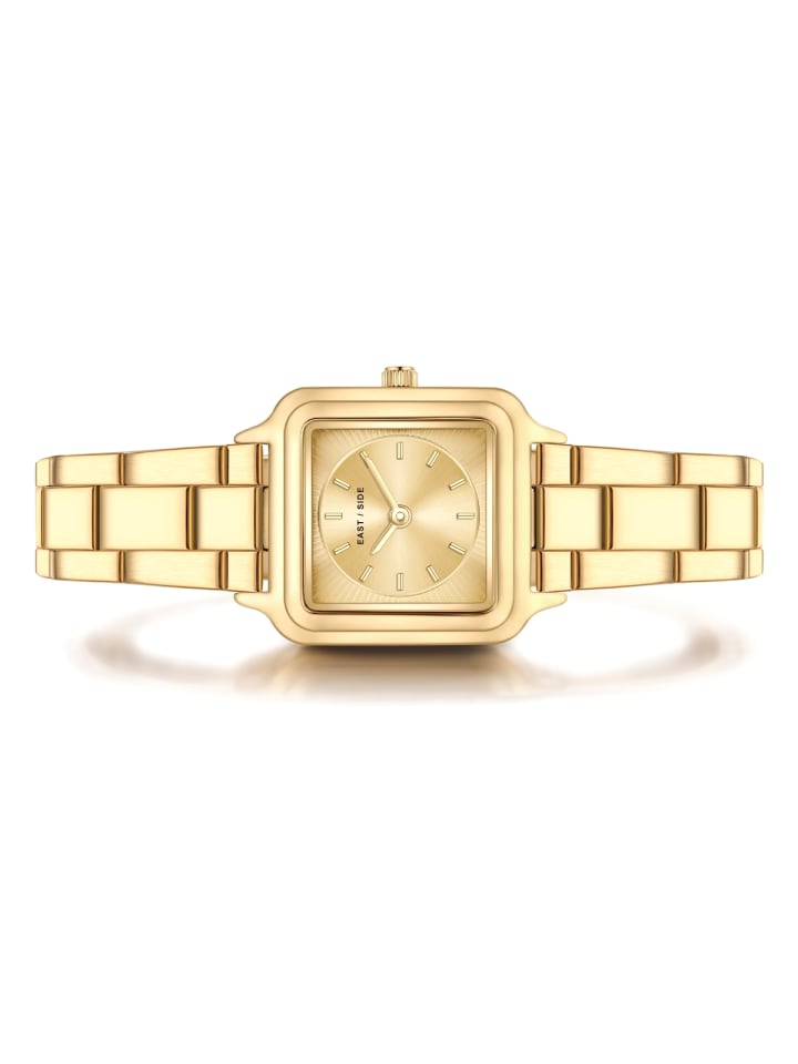 Eastside NY Damen Quarzuhr gelbgold Edelstahl gelbgold in gelbgold günstig kaufen 21 cm