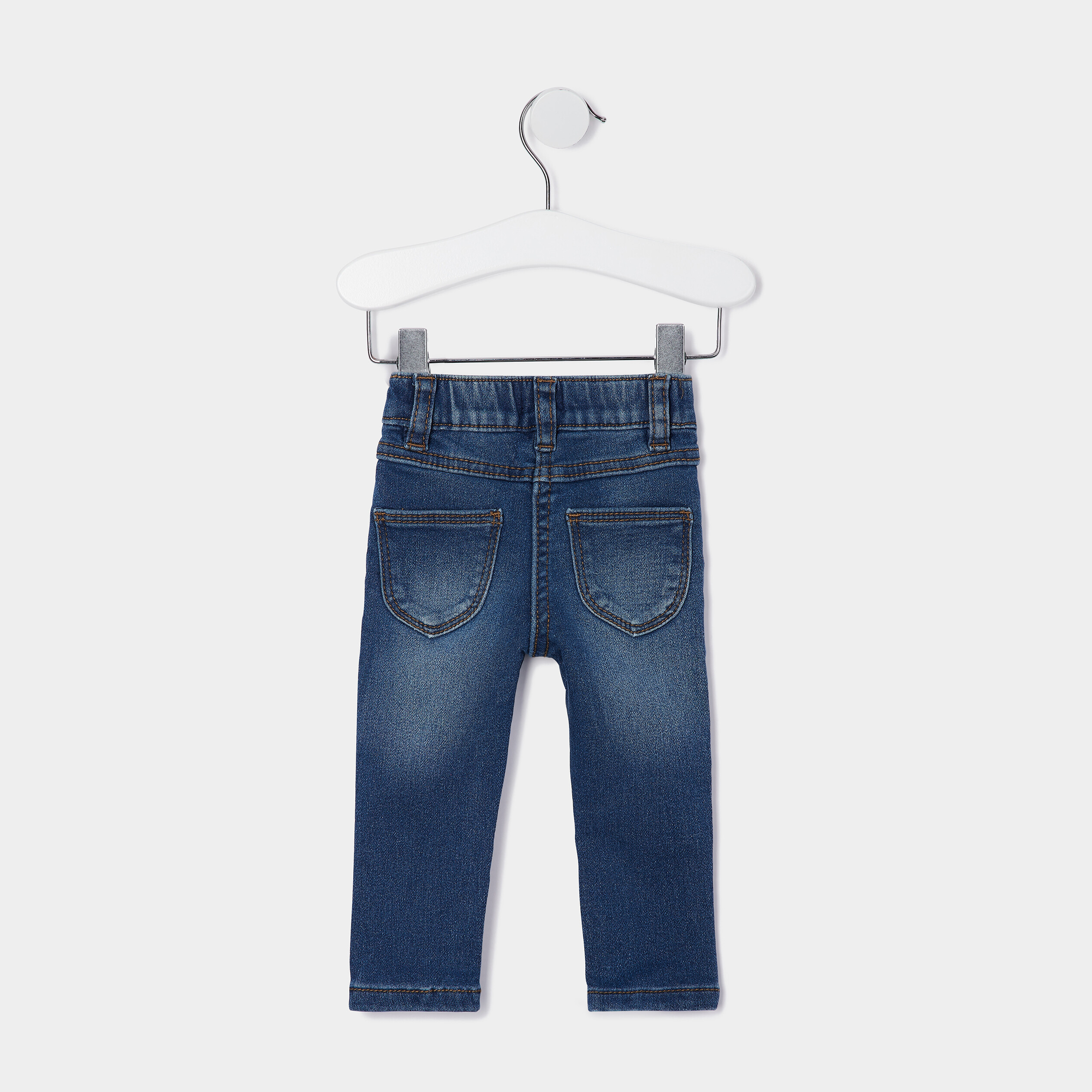 Jegging droit denim stone bébé fille | La Halle