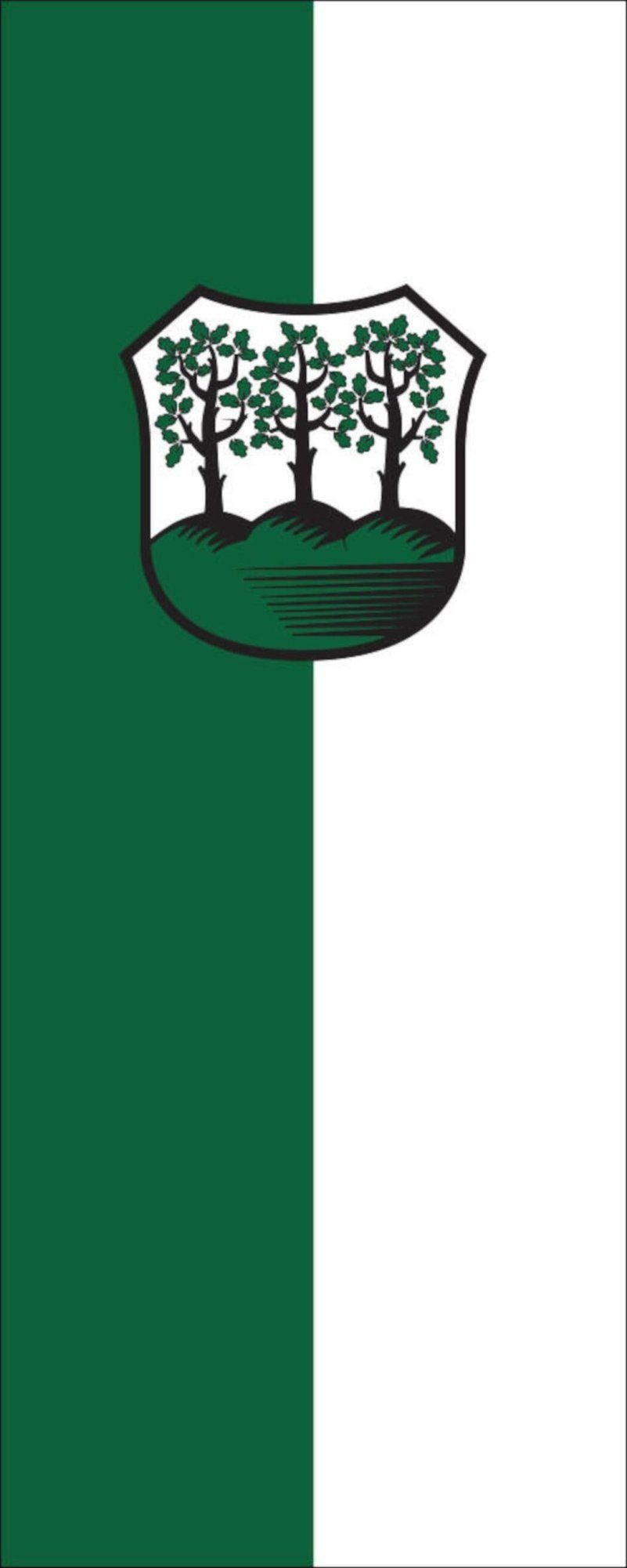 flaggenmeer Flagge Flagge Bergedorf 110 g/m² Hochformat