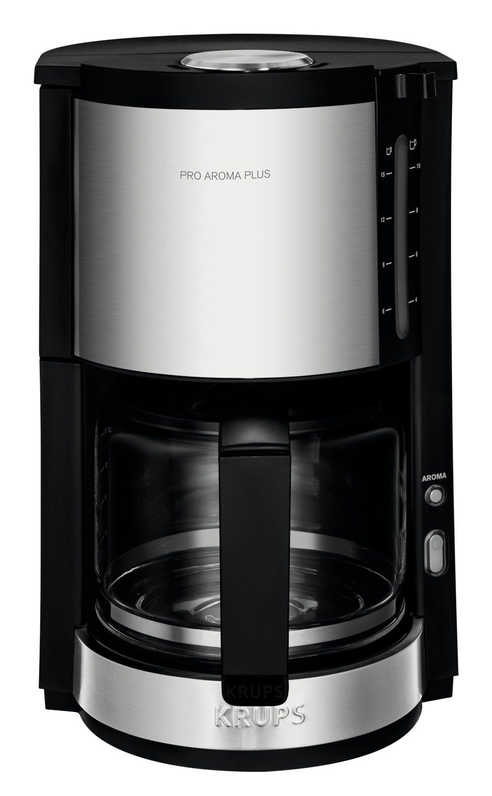 Krups Filterkaffeemaschine ProAroma Plus KM3210 1,2 Liter, mit Glaskanne