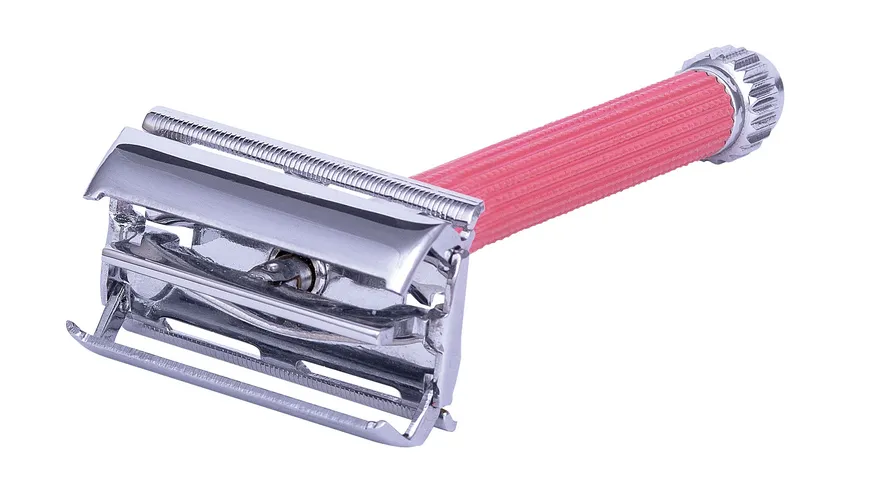 ERBE Lady-Rasierer Tradition, pink (Sicherheitsrasierer)