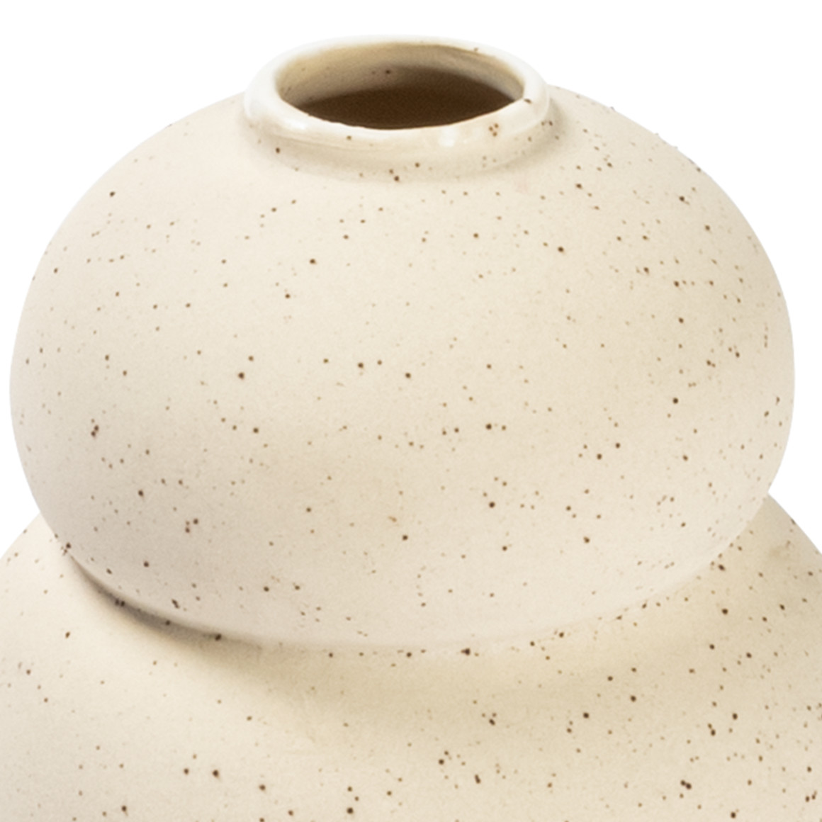 Kleine Vase in bauchiger Form