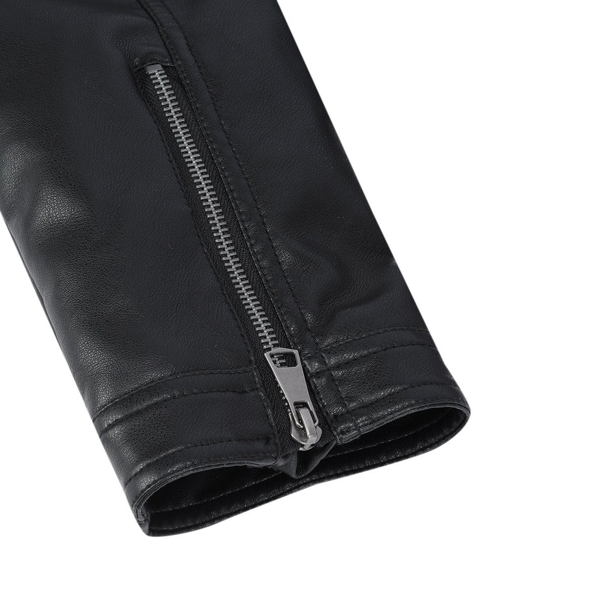 Allthemen Lederjacke PY08-01 mit Stehkragen