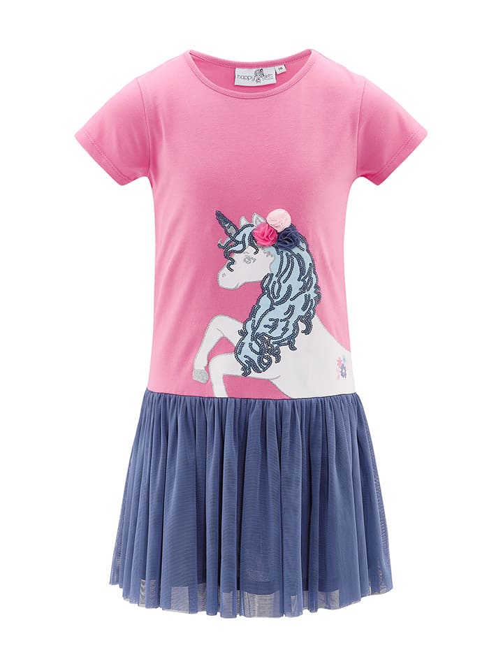 happy girls by Eisend Kleid in Rosa/ Blau günstig kaufen