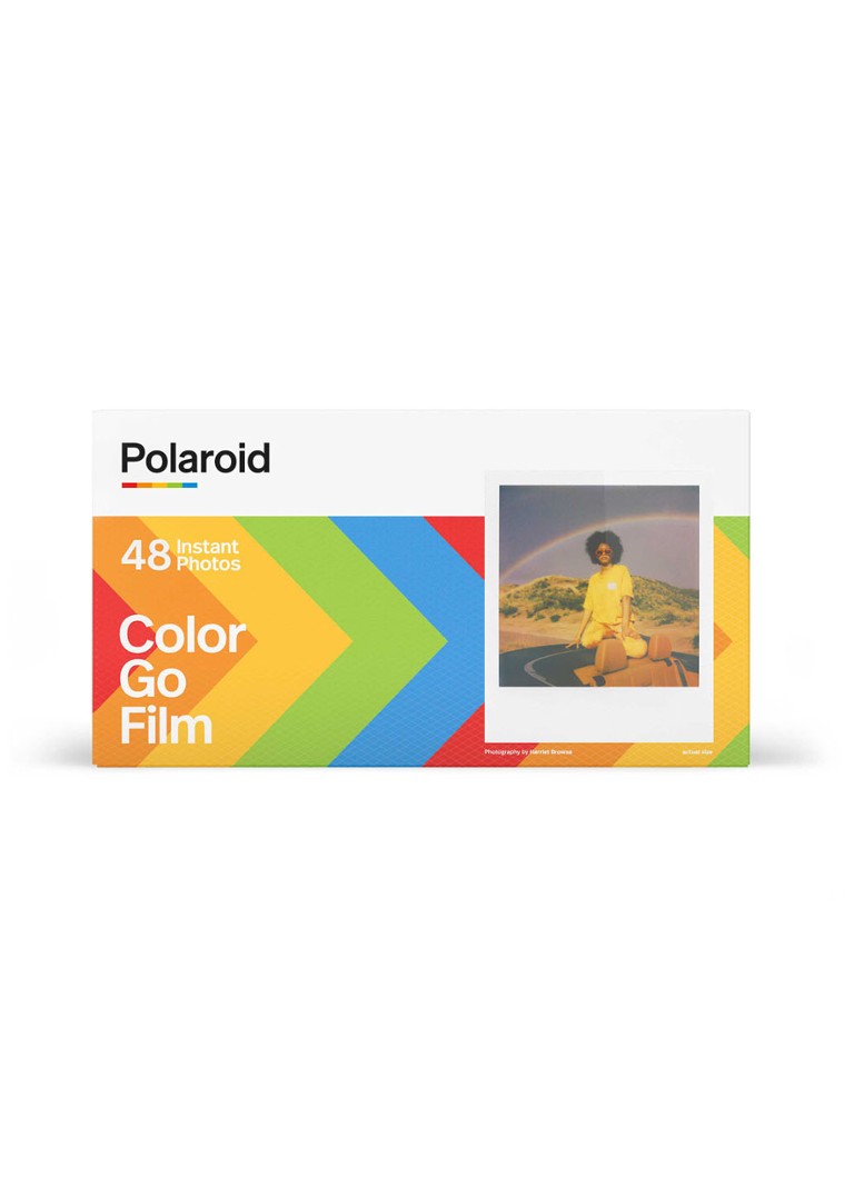 Pachet de 48 de filme Polaroid Go cu ramă albă, hârtie foto