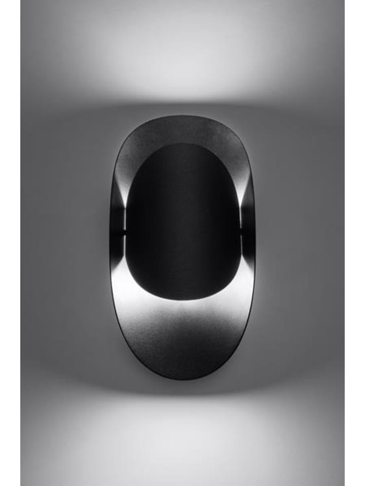 Nice Lamps Wandleuchte GINEVRA Stahl in Schwarz (L)13cm(H)30cm günstig kaufen onesize