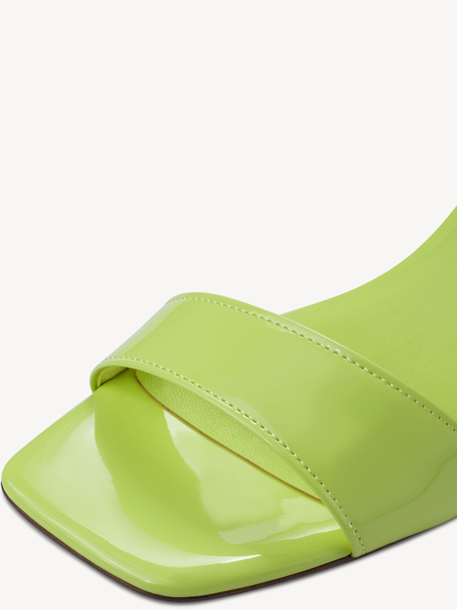 Sandale à talon - vert