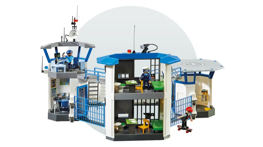 PLAYMOBIL 6872 - City Action - Polizei-Kommandozentrale mit Gefängnis