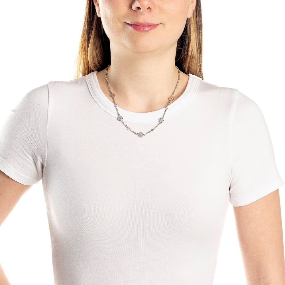 Leonardo Chaînette Acier inoxydable collier