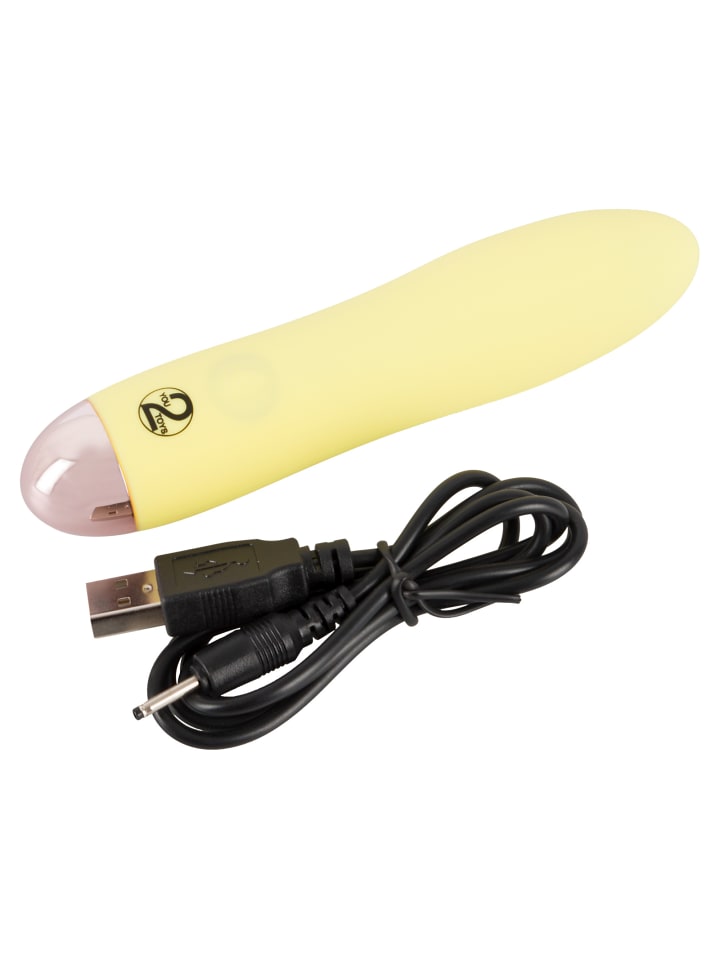 Cuties Vibrator Minivibrator in gelb günstig kaufen 13 cm