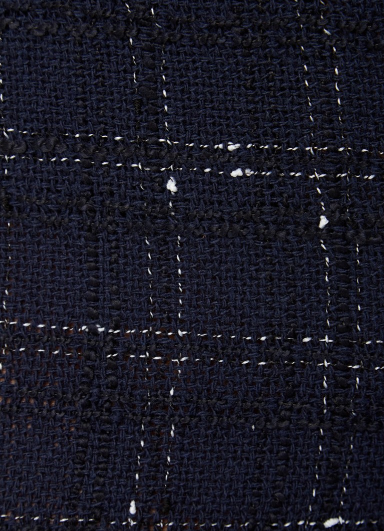 Calça cropped de cintura alta e corte reto Gerard Darel Cheraze com efeito tweed.