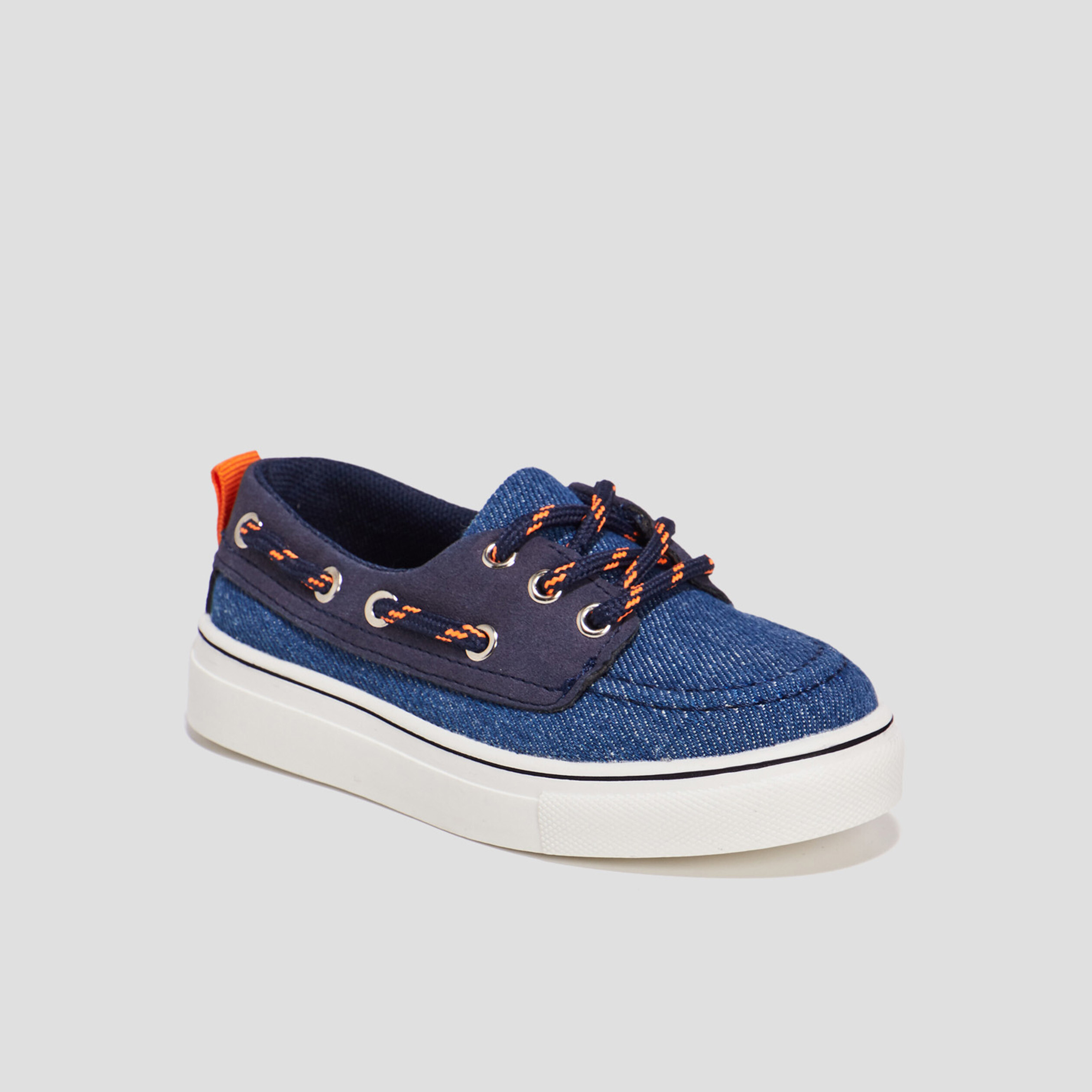 Chaussures bateau Trappeur bleu marine garçon | La Halle