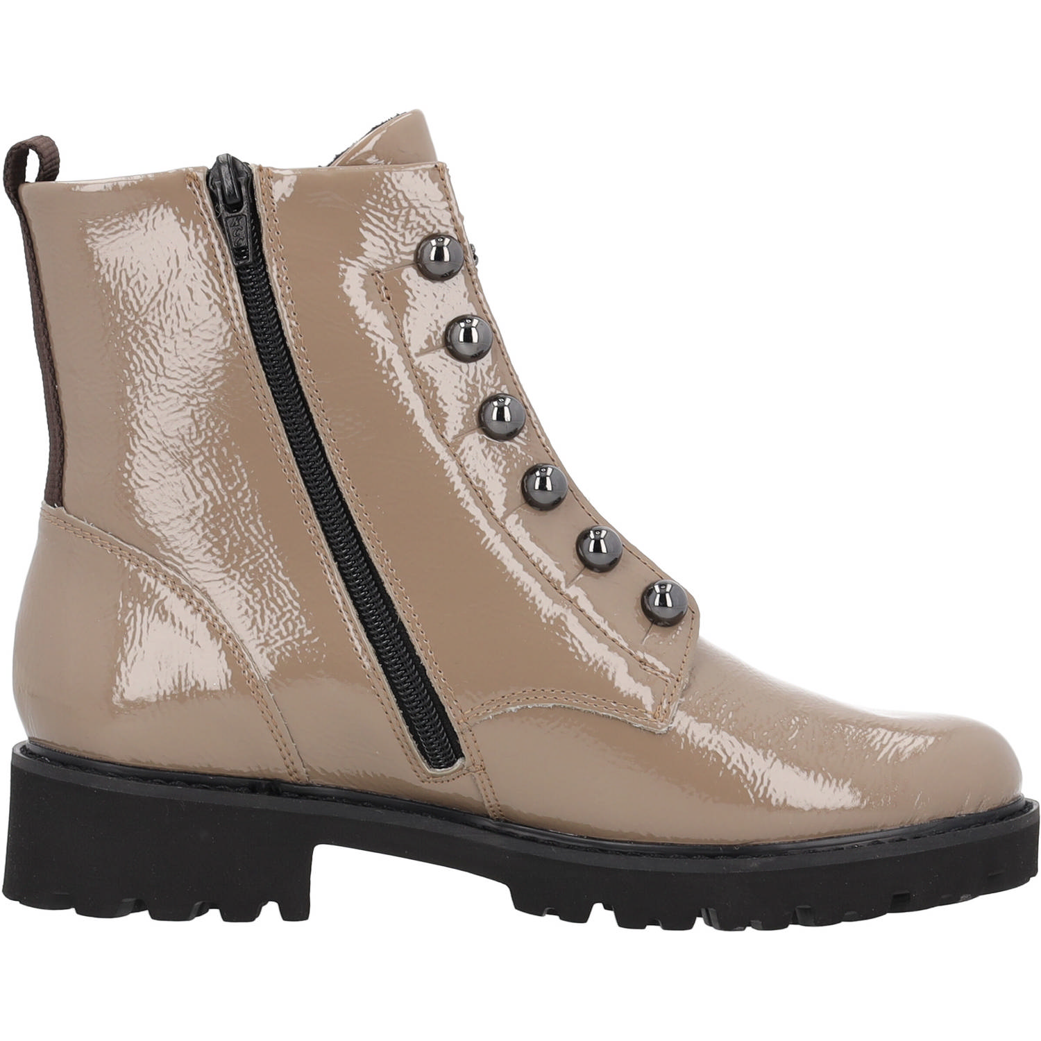 Remonte D8670, Stiefeletten, Damen, Grau ; schwarz