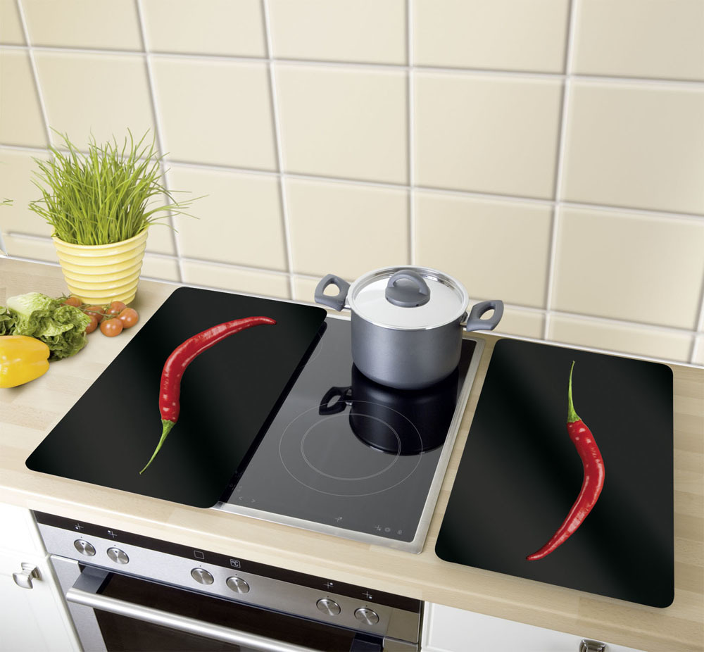 Glasabdeckplatten Hot Peperoni