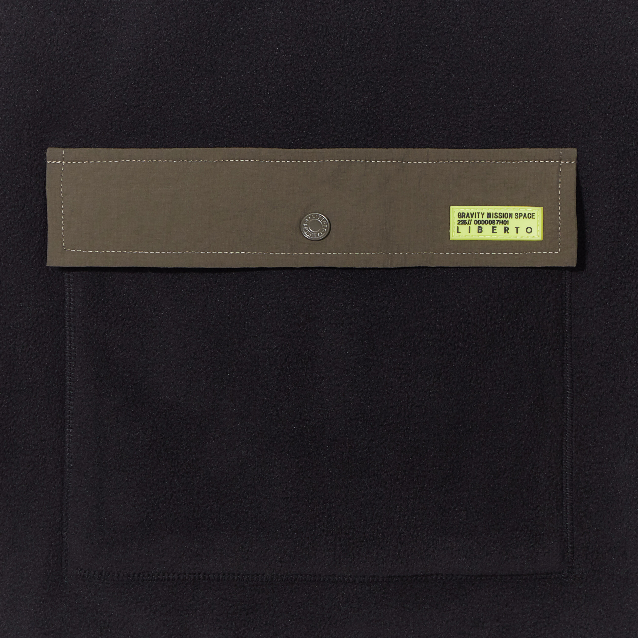 Sweat col camionneur Liberto vert kaki garçon | La Halle