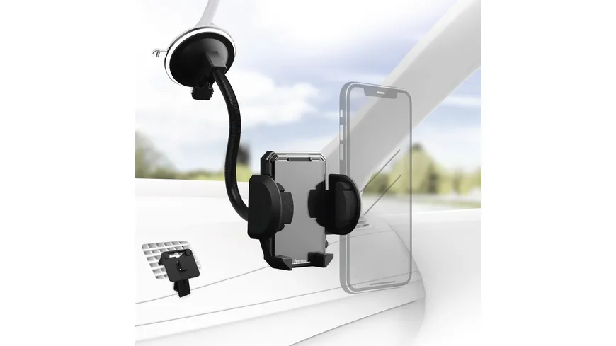Hama Universal-Smartphone-Halter-Set, für Geräte mit einer Breite von 4 - 11 cm